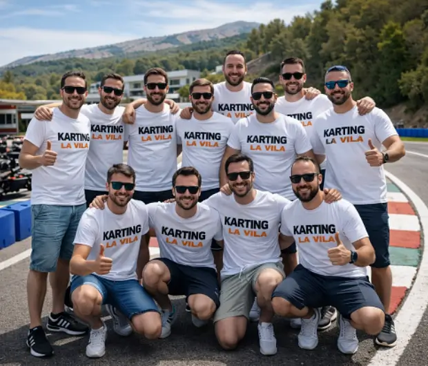 Planes con amigos en karting cerca de Benidorm
