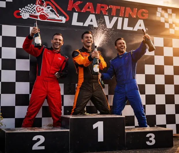 Carreras de karting para grupos estilo F1 cerca de Benidorm