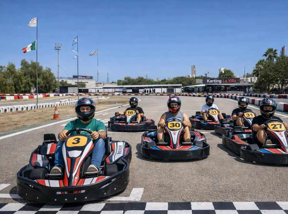 Circuito de karting al aire libre