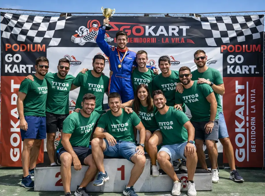 Evento de karting para grupos